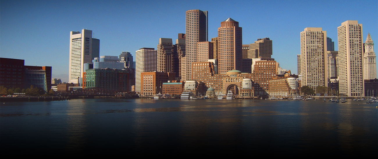 Photograph of the Boston skyline